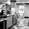 Seeburg HF100G jukebox provides music for the Dickson Nickelodeon.
