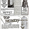 The Dickson Nickelodeon operated equipment shown in The Billboard in 1948.