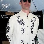 Artist Jason Higgins at the Crafty Bastards! Arts & Crafts Fair.