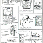 Diagrams provide servicing instructions for the Nishijin Type A pachinko machine