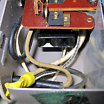Socket for motor inside Magic Fingers timer box.