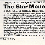 A listing for The Star Money Maker in a c. 1930 Johnson Smith & Co. catalog