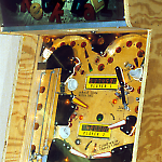 Williams Wreck'n Ball backbox detail