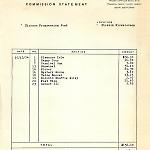 Dickson Nickelodeon commission statement for October 13, 1974